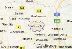 Bild Lage Priestewitz